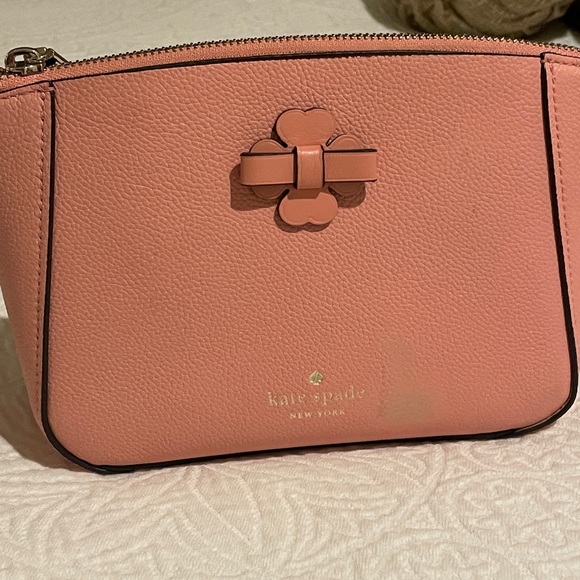 Kate Spade Shoulder Bag Clover Pink Leather _8665 - Picture 8 of 12